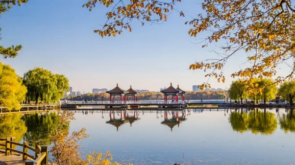 Không gian xanh và cảnh quan hồ tại Nam Ninh