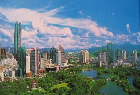 Không gian thành phố Nam Ninh