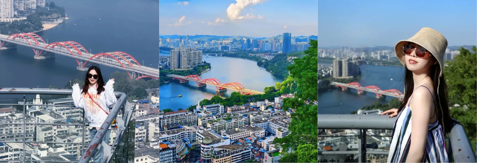 Toàn cảnh thành phố Liễu Châu trong tour Nam Ninh Liễu Châu 4N3Đ